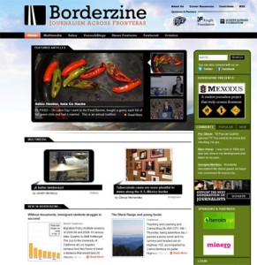 Borderzine.com website